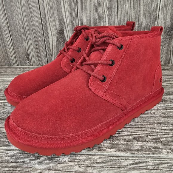 UGG Neumel Suede Boots - Samba/ Red - Men's Size 11 - NEW - Picture 10 of 10